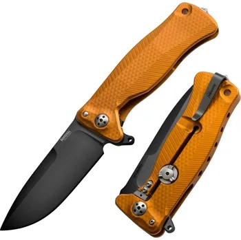 kapesní nůž Kapesní nůž LionSTEEL SR-11 Aluminum Orange handle black blade