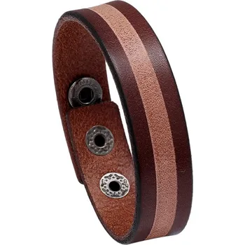 Náramek Kožený náramek Tacoma, Brown