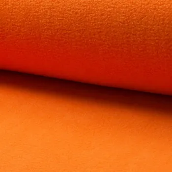 Polar fleece oranžový, š.150