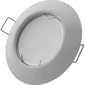 Bodové svítidlo Podhledový rámeček bílý kónický C-W