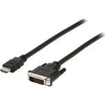 Valueline Kabel HDMI - DVI, konektor HDMI - 24+1pinová zástrčka DVI-D 10m (VLCP34800B100)