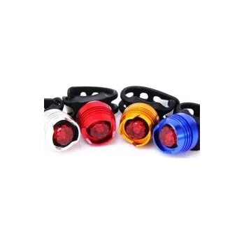 Cyklosvítilna Hliníková blikačka na kolo/koloběžku zadní - červená