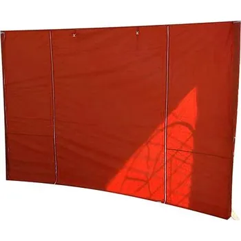 Krycí plachta Stěna pro stan Montgomery 300x300 cm, červená