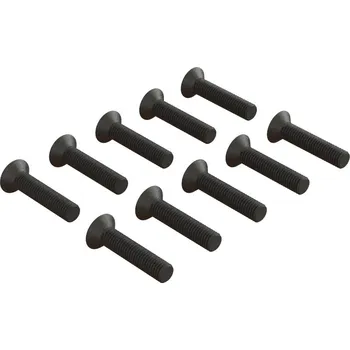 RC vybavení 1:7 Arrma Firearm 6S BLX 4WD: Šroub imbusový M3x14 mm FH (10 ks)