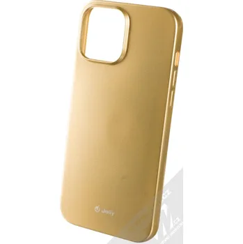Pouzdro na mobilní telefon 1Mcz Jelly TPU ochranný kryt pro Apple iPhone 13 Pro Max zlatá (gold)