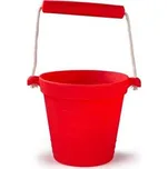 Bigjigs Toys Plážový kyblíček červený
