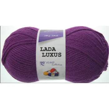 Příze Lada Luxus 53155 – fialka