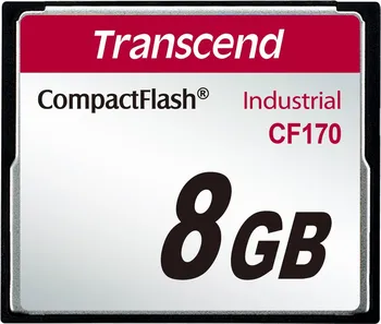Paměťová karta Transcend Industrial CF170 8 GB (TS8GCF170)