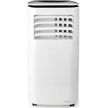 Mobilní klimatizace | 9000 BTU | 80 m3 | 2-Rychlostní | Dálkové ovládání | Časovač vypnutí | Bílá / Černá