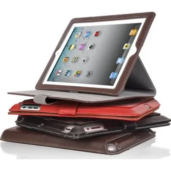 Pouzdro na tablet LUXA2 - Handy Accessories iPad 2 Metis Leather Stand Case (RED)
