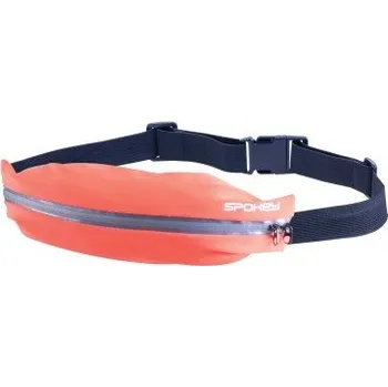 Sportovní batoh Spokey TURBO Ledvinka na běhání oranžová nepromokavá s reflexními prvky