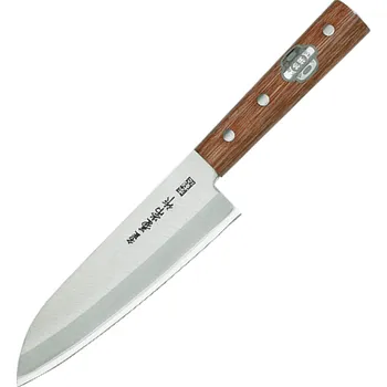 Kuchyňský nůž Kanetsune Santoku 165mm Plywood