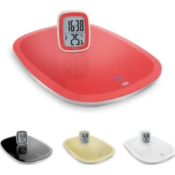 Kuchyňská váha ADE GERMANY Kuchyňská váha KE 1401 Cosma červená s oddělitelným displejem