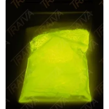 Noční světlo Fotoluminiscenční pigment žlutý FTL 440 do vodou ředitelných barev, 20g