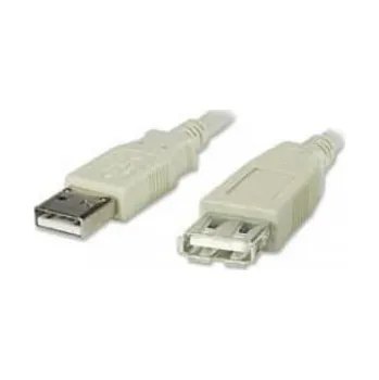 Datový kabel PremiumCord USB 2.0 kabel prodlužovací, A-A, 1m