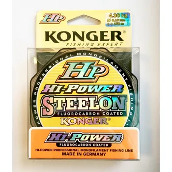 Konger Vlasec HP Hi-Power Steelon 0,16mm - 0,22mm 150m Průměr-Nosnost: 0,16mm 4,30kg
