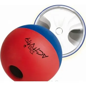 Hračka pro psa HRAČKA na pamlsky MÍČ dvoubar. 11cm