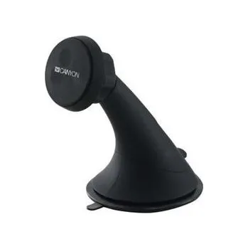 CANYON držák na telefon do auta CCHM6 magnetický, na palubní desku nebo čelní sklo, 2 plíšky v balení, černá