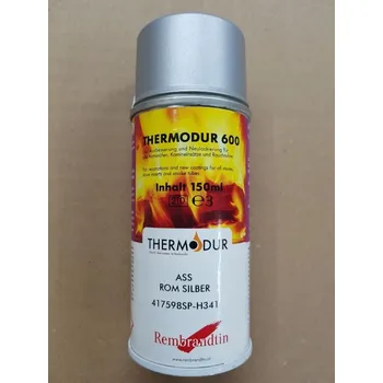 Krbová kamna Romotop Opravný sprej na krby a kamna 150 ml Barva: Stříbrná