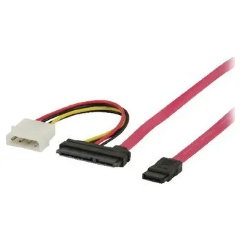 Napájecí kabel Valueline S-ATA II 3GB/S datový kabel s napájením MOLEX 1,00 m (VLCP73120R10)