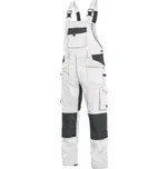 Kalhoty pracovní s laclem CXS STRETCH bílá 54