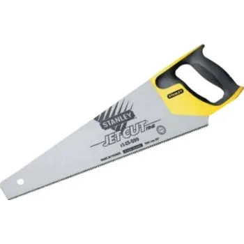 Sada nářadí Stanley 2-15-595 - Pila na dřevo, ocaska, univerzální 450mm ruční, jemný zub