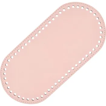 Dno na kabelku z eko kůže Ideal 12x25cm baby růžová