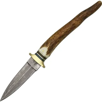 lovecký nůž Damascus Boot Knife