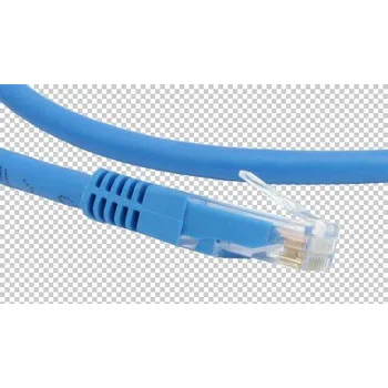 Počítačové chlazení PRIMECOOLER patchkabel RJ45 1m CAT5E UTP26# CCA blue