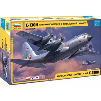 Plastikový model Model Kit letadlo 7321 - C-130 H Hercules (1:72)