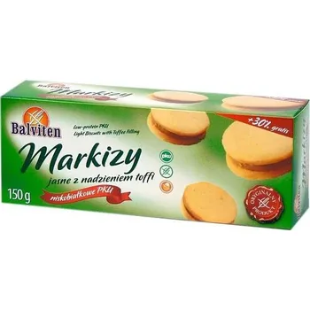 Markýzy PKU s Toffie karamel náplní 150g (BV)