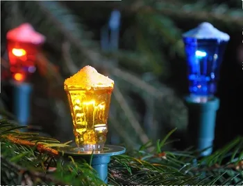 Vánoční osvětlení Exihand 162120 řetěz 12 žárovek barevné lucerny