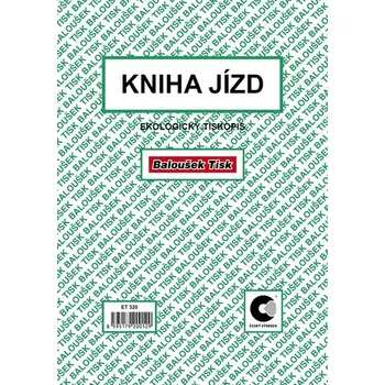 Tiskopis Kniha jízd A5 ET320