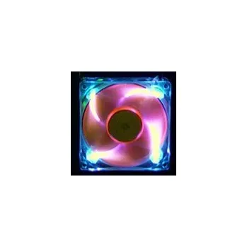 PC ventilátor AEROCOOL AeroFans UV LED Fan Frame-Blue / Blade-Orange