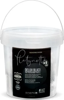Barva na vlasy Sinergy Cosmetics Platinum Black Powder melír na vlasy 500 g černý