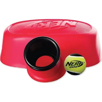 Hračka pro psa Hračka NERF pumpa vystřelovací červená (1ks) 46 - velikost 46/47