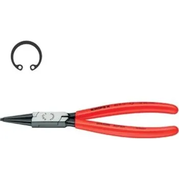 Knipex 44 11 J4 - Kleště na pojistné kroužky vnitřní 85-140mm rovné, délka 320mm, leštěné, rukojeti potažené plastem
