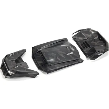 RC vybavení 1:7 Arrma Firearm 6S BLX 4WD: Panely karoserie (černé)