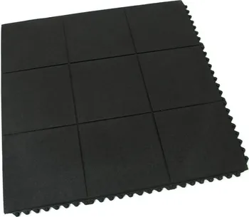 Floma Solid Top Tile 91 x 91 x 1,4 cm černá