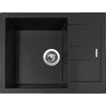 Granitový dřez Granitový dřez Sinks AMANDA 650 pureblack