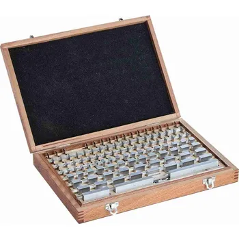 Koncové ocelové měrky Johansonky 103 ks, tř. přesnosti 0, (ISO / DIN / JIS / GB)