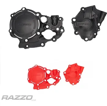 Kryty na víka motoru Acerbis X-Power Protection Honda CRF250R 22-26 Černá