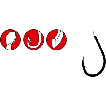 Rybářský háček Zlaté háčky Gamakatsu LS-3350G Velikost háčku: 8 Získejte slevu -5% za registraci v e-shopu