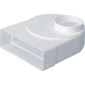 Ventishop UP-TVSO-220x90/150 otočný vertikální přechod na kruhové potrubí 150 mm