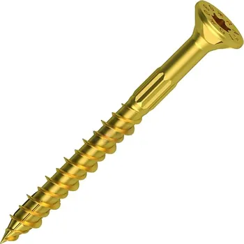 Vrut RAPID vrut do dřevostavby 4x45/25 TORX zinek žlutý (Tesařský vrut, zápustná hlava)