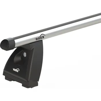 Příčník na automobil HAKR Brno Střešní nosič BMW 3 4dv. Sedan (E46) s přípravou ve střeše 1998-2005, ALU tyč | HAKR