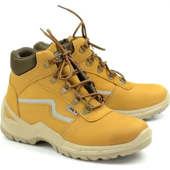Pánská zimní obuv Pánské Prabos S20022 - žlutá vysoká Velikost: 42