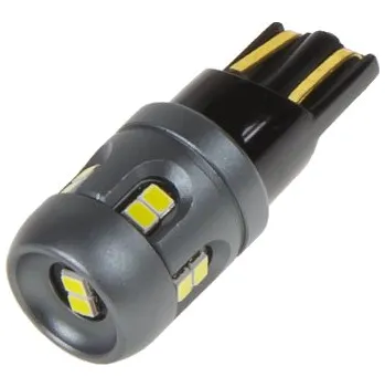 Autožárovka LED T10 bílá, 12/24V, 12LED/2016SMD (952029cb)