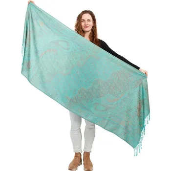 Šátek Šál z pašmíny Takisha Turquoise, Sittar