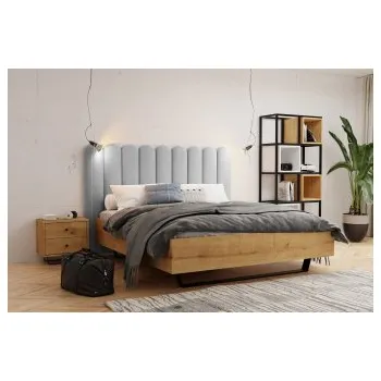 Předsíňová stěna Čalouněný nástěnný panel plot 20 x 70 x 3 cm popelavá